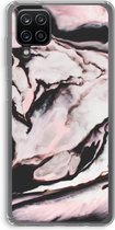 Case Company® - Samsung Galaxy A12 hoesje - Roze stroom - Soft Cover Telefoonhoesje - Bescherming aan alle Kanten en Schermrand