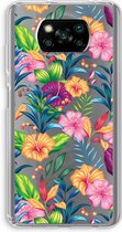 Case Company® - Poco X3 Pro hoesje - Tropisch 2 - Soft Cover Telefoonhoesje - Bescherming aan alle Kanten en Schermrand