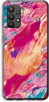 Case Company® - Samsung Galaxy A32 4G hoesje - Pastel Echoes - Soft Cover Telefoonhoesje - Bescherming aan alle Kanten en Schermrand