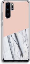 Case Company® - Huawei P30 Pro hoesje - A touch of peach - Soft Cover Telefoonhoesje - Bescherming aan alle Kanten en Schermrand