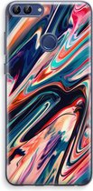 Case Company® - Huawei P Smart (2018) hoesje - Quantum Being - Soft Cover Telefoonhoesje - Bescherming aan alle Kanten en Schermrand