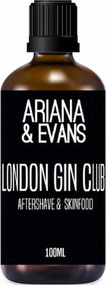 Ariana & Evans after shave & skinfood London Gin Club 100ml