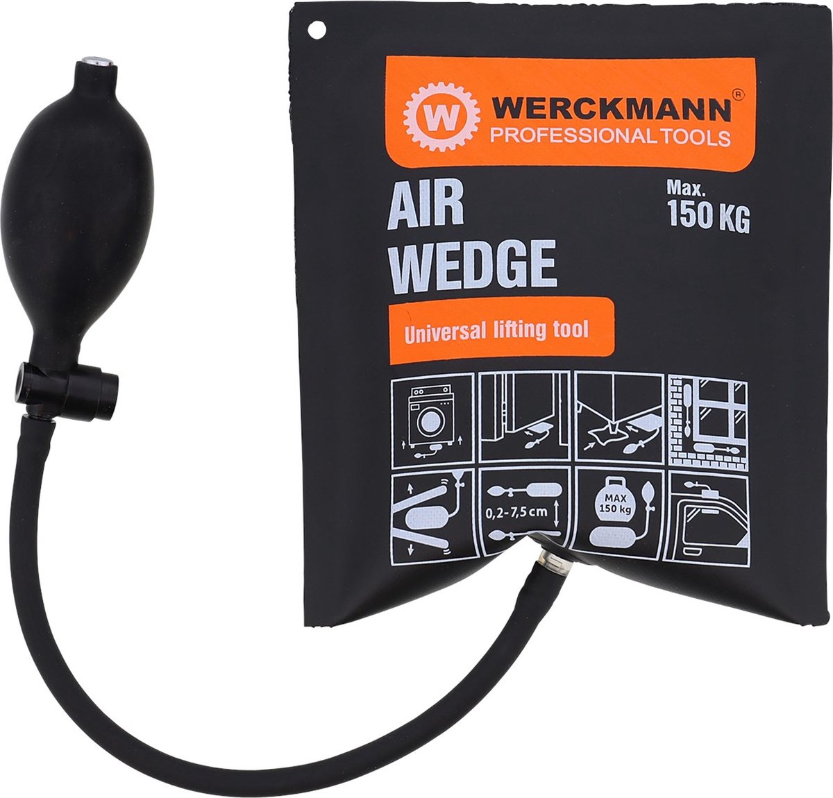 Coussin de réglage Werckmann - coussin d'air - Outils - matériel de levage  - pompe à