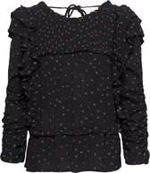 Munthe Dames Crisp Blouse Zwart maat 38