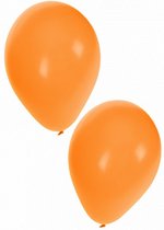 ballonnen 25 cm latex oranje