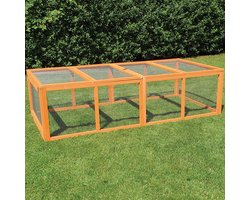 Konijnenren- Hok voor Konijn - Konijnenhok voor buiten - 180x90x48 cm