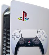 PlayStation 5 Logo Sticker Pakket - Retro Kleuren - Disc & Digital Edition - Sony - PS5 Accessoires