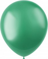 ballonnen Radiant Metallic 33 cm latex bosgroen 10 stuks