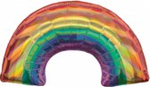 folieballon 86 x 48 cm regenboog junior