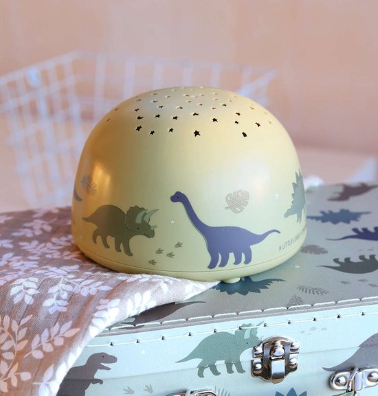 Projector lamp / sterrenprojector: Dinosaurussen - A Little Lovely Company van Merkloos — afbeelding 3