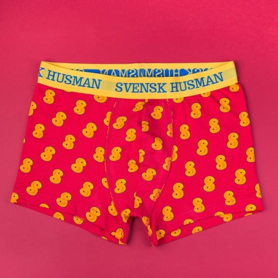 Boxershort - Svensk Husman - Rood - XL
