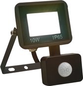 Spotlight met sensor LED 10 W koudwit