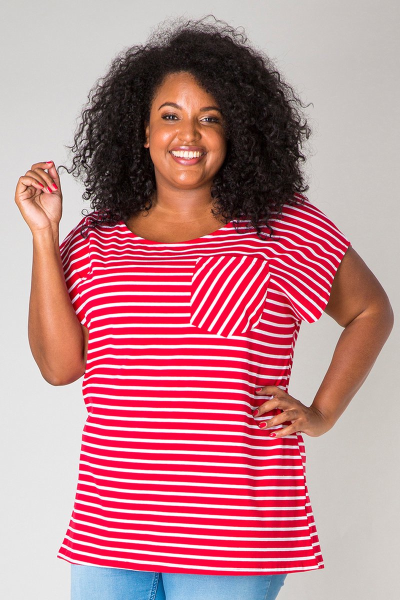 Shirt Ivy Bella streepjes print