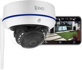 iPixo WiFi IP Outdoor Dome Beveiligingscamera HD Video Nachtzicht Waterdicht Intercom Bewegingssensor