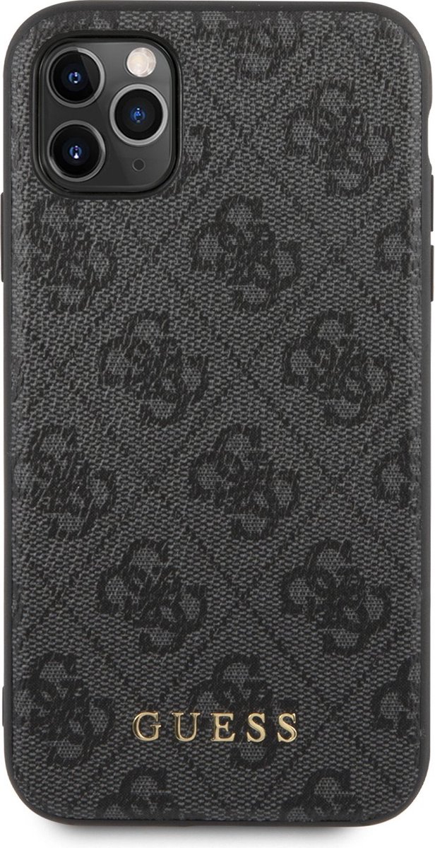Guess 4G Hard Case geschikt voor Apple iPhone 11 Pro (5.8'') - Grijs