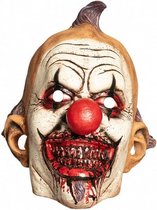 gezichtsmasker Evil horror-clown unisex