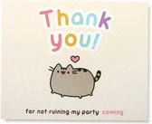 Pusheen feest 'Thank You' bedankbrief