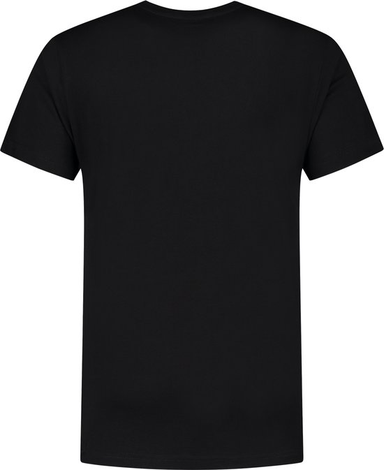 Rogelli Graphic T-Shirt Sportshirt - Korte Mouwen - Heren - Zwart - Maat XL