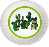 feestborden cactussen 6 stuks 23 cm