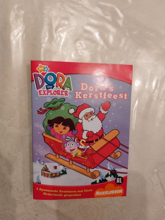 Cover van de film 'Dora The Explorer - Dora's Kerstfeest'