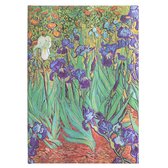 Paperblanks Van Gogh's Irises Midi - Blanco