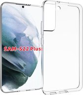 Hoesje Geschikt voor Samsung Galaxy S22 Plus - S22+ Hoes TPU Transparant Siliconen Case