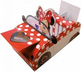 etensbakje Minnie Mouse 21 cm wegwerp papier rood