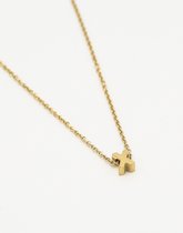 Glow Adora - Kettingen - Initialen Ketting - Letter X - Goud