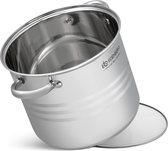 Edënbërg Classic Line - Kookpan met Deksel - RVS - Ø 26 cm