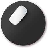 Muismat rond | Zwarte muismat met antislip | anti-slip muismat| mousepad (220 x 220 mm)