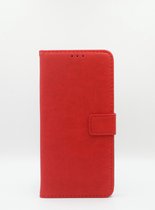 P.C.K. Hoesje/Boekhoesje/Bookcase rood geschikt voor Apple iPhone 13