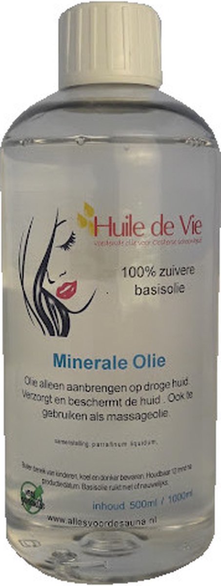 afstuderen vooroordeel Klap Huile de Vie Minerale olie 100% zuiver, 500ml. Ook zeer geschikt voor  body-to-body... | bol.com