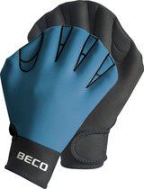 BECO Aquahandschoenen - open vingers - maat S - Turquoise