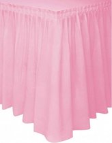 tafelrok zelfklevend roze 426 x 73 cm
