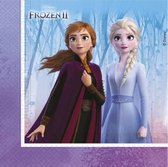 servetten Frozen II meisjes 33 x 33 cm 16 stuks
