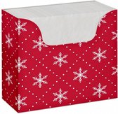 servetten box 1-laags 33 x 33 cm papier wit 75 stuks