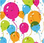 servetten Splash Balloons 3-laags 24 x 24 cm 20 stuks