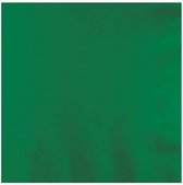 servetten emerald green 33cm papier 20 stuks