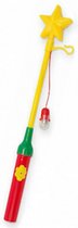 lantaarnstok ster junior 34 cm geel/rood/groen