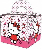 traktatiedoosje Hello Kitty junior 6 x 5 cm karton 8 stuks