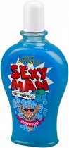 shampoo Fun Sexy man heren 350 ml blauw
