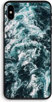 Case Company® - iPhone XS hoesje - Zee golf - Biologisch Afbreekbaar Telefoonhoesje - Bescherming alle Kanten en Schermrand