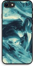 Case Company® - iPhone SE 2020 hoesje - Dreaming About Whales - Biologisch Afbreekbaar Telefoonhoesje - Bescherming alle Kanten en Schermrand