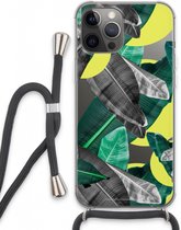 Case Company® - iPhone 13 Pro Max hoesje met Koord - Fantasie jungle - Telefoonhoesje met Zwart Koord - Extra Bescherming aan alle Kanten en Over de Schermrand