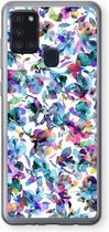 Case Company® - Samsung Galaxy A21s hoesje - Hibiscus Flowers - Soft Cover Telefoonhoesje - Bescherming aan alle Kanten en Schermrand