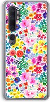 Case Company® - Xiaomi Mi Note 10 Pro hoesje - Little Flowers - Soft Cover Telefoonhoesje - Bescherming aan alle Kanten en Schermrand