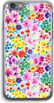 Case Company® - iPhone 6 PLUS / 6S PLUS hoesje - Little Flowers - Soft Cover Telefoonhoesje - Bescherming aan alle Kanten en Schermrand