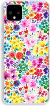 Case Company® - Google Pixel 4 XL hoesje - Little Flowers - Soft Cover Telefoonhoesje - Bescherming aan alle Kanten en Schermrand