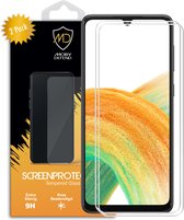 2-Pack Samsung Galaxy A33 Screenprotectors - MobyDefend Case-Friendly Screensavers - Gehard Glas - Glasplaatjes Geschikt Voor Samsung Galaxy A33