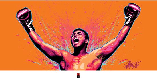 Pyramid Poster - Muhammad Ali Loud - 60 X 80 Cm - Multicolor